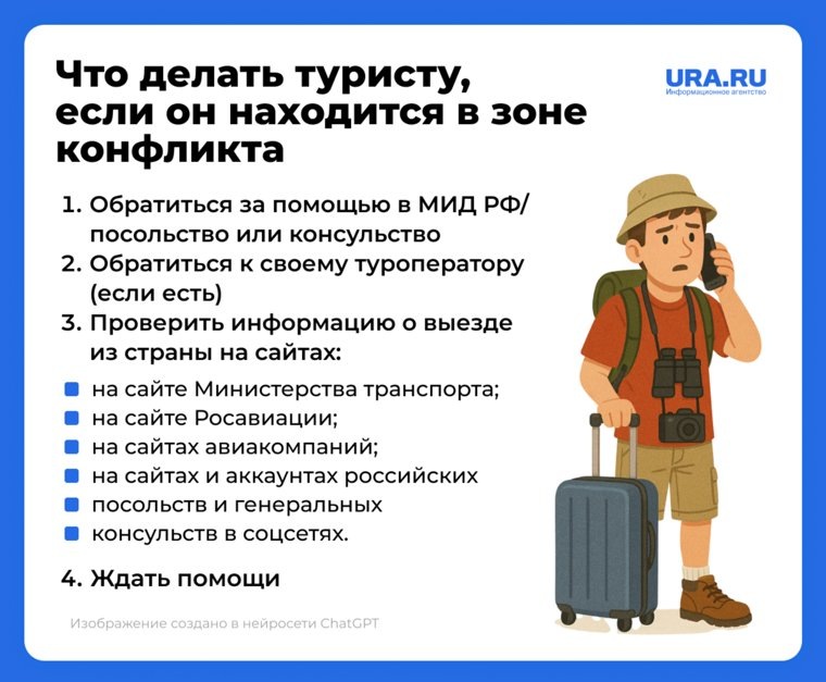 Инструкция для туристов. Фото: URA.RU