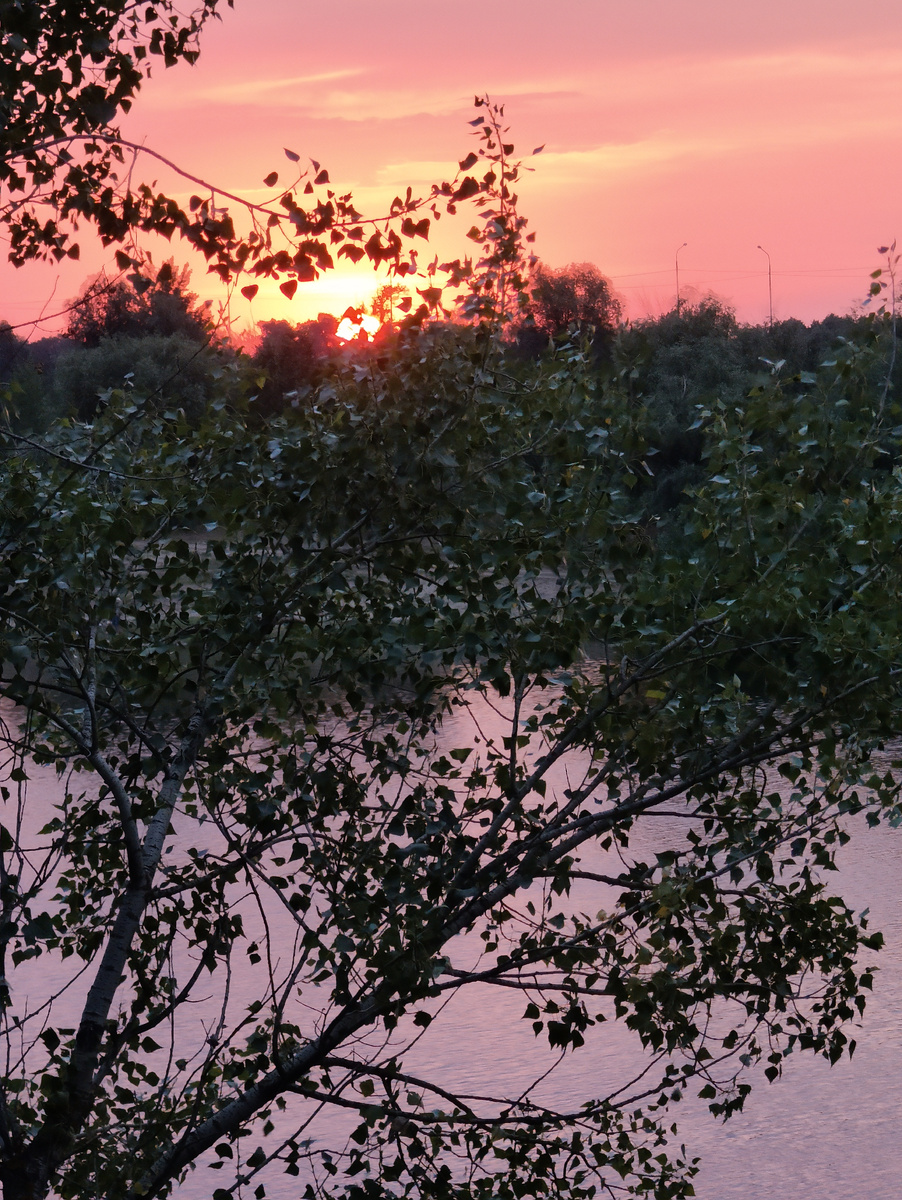 Закат на Ахтубе