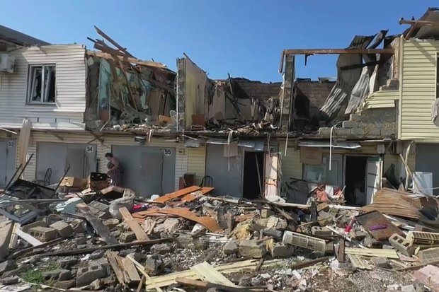    Кадры последствий атаки БПЛА на Сочи. Кадр: ТАСС / Ruptly