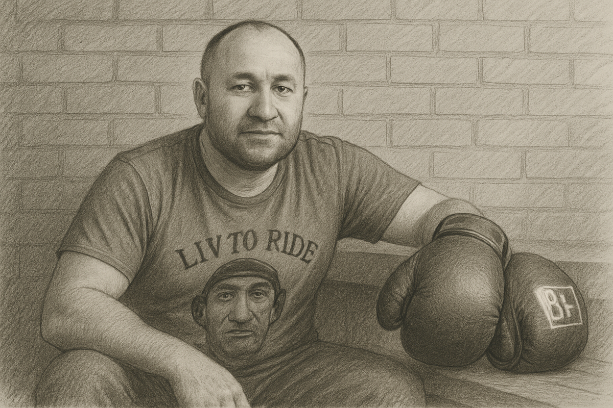 Боец в тапочках умеет держать удар.