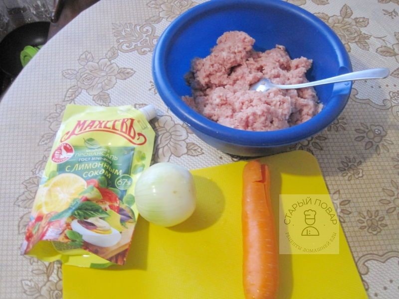  Нам понадобятся следующие продукты.