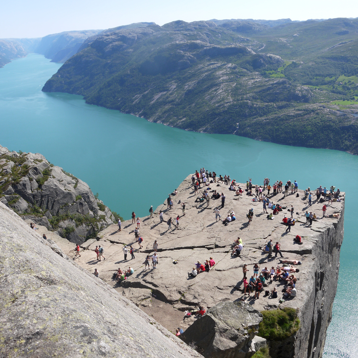 Прекестулен, Норвегия. Фото автора.