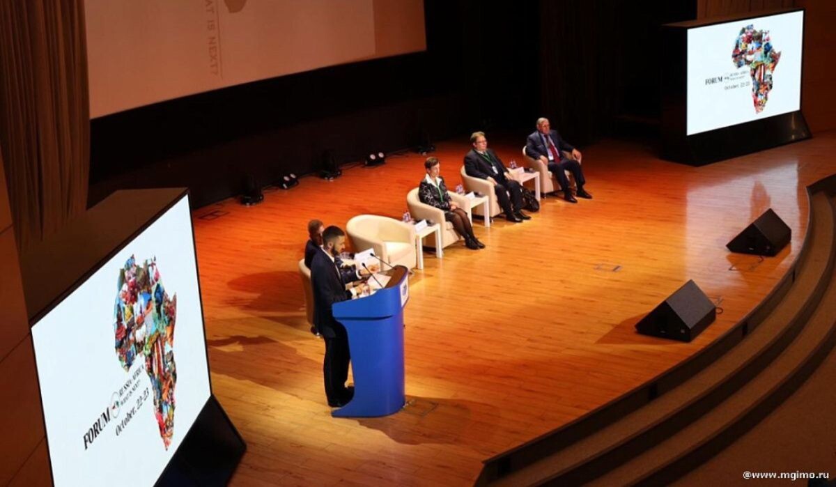     Международный форум сотрудничества "Россия-Африка". Источник: mgimo.ru Автор фото: Екатерина Кубышкина
