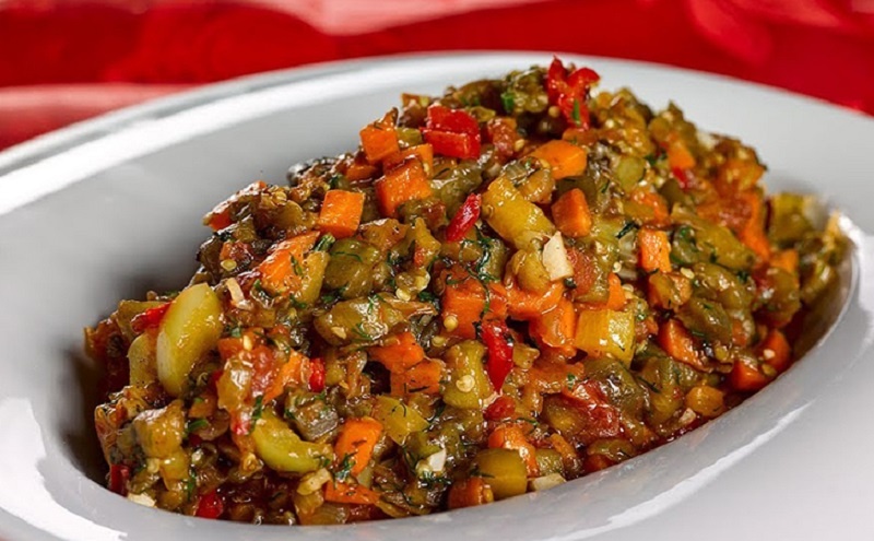 Икра из баклажанов по-грузински: секрет яркого вкуса на всю зиму