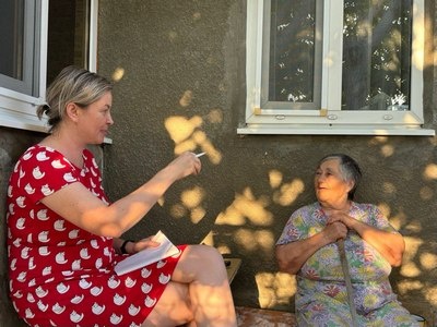 В июле-августе 2024 г. состоялась первая экспедиция к грекам г Кубани (Крымский, Абинский, Северский р-ны, г. Краснодар). В настоящее время проводится очередная этнолингвистическая экспедиции в Краснодарский край и Республику Адыгея (Майкоп, х. Гавердовский, Бжедугхабль и пр.), которая  пройдет  с 21 по 28 июля 2025 года. В экспедиции принимают участие Климова Ксения Анатольевна, к.ф.н., руководитель экспедиции, доцент кафедры византийской и новогреческой филологии филологического факультета МГУ им. Ломоносова, научный сотрудник Института славяноведения РАН; Никитина Инна Олеговна, аспирантка Европейского университета в Санкт-Петербурге и Пелевинова Мария Владимировна, магистранка кафедры византийской и новогреческой филологии филологического факультета МГУ им. Ломоносова.