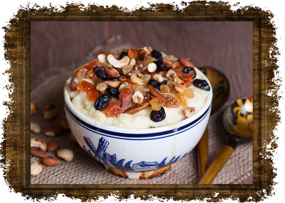 Один из вариантов гурьевской каши. Фото в свободном доступе. 