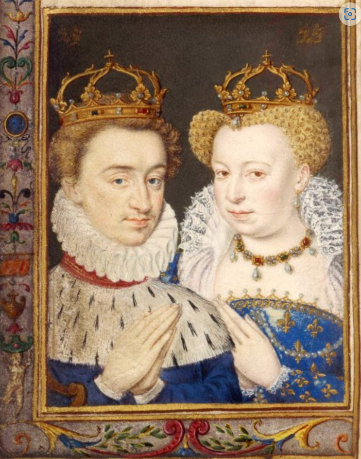 Генрих Наваррский и Маргарита Валуа https://ru.wikipedia.org/wiki/Генрих_IV_(король_Франции)