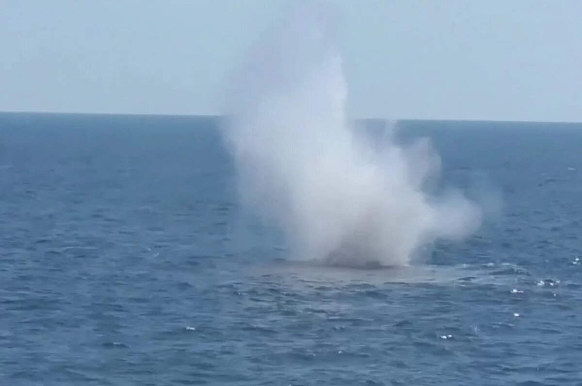    Эксперт Дандыкин: Украинское судно взорвалось на советской морской мине