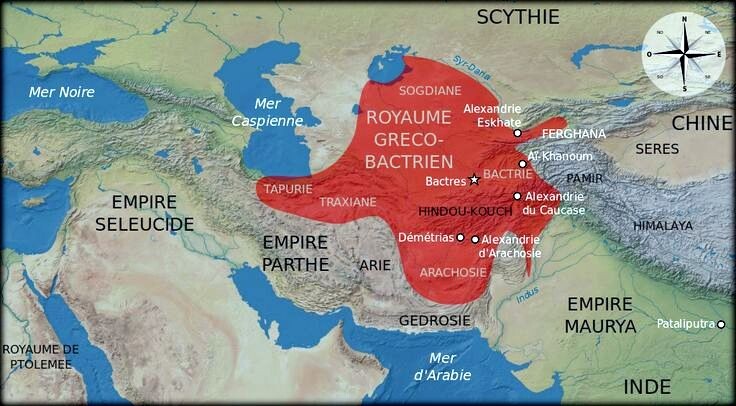 Из открытых источников. Греко-бактрийское царство.