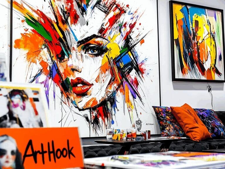    Эффектное оформление зала картинами: создайте атмосферу вдохновения на вашем мероприятии Art-Hook.Ru