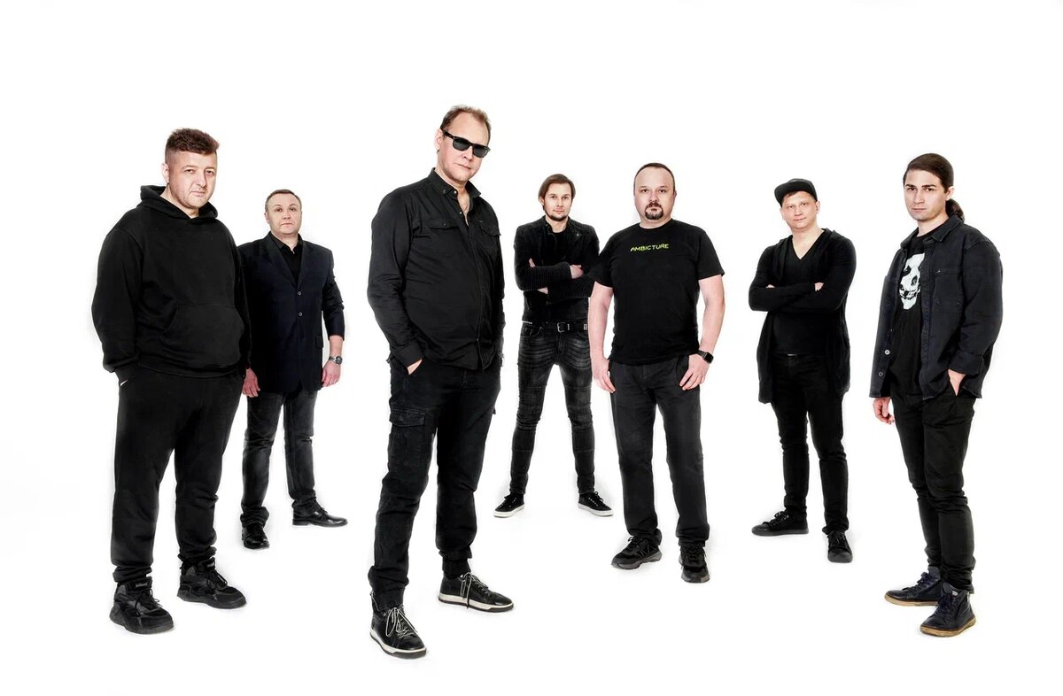 Группа АКУСТИЧЕСКИЙ ЛЕС. Игорь Конобеев, Александр Денисов, Стас Кондаков, Сергей Данилко, Роман Бирюков, Макс Греков, Роман Сорокин