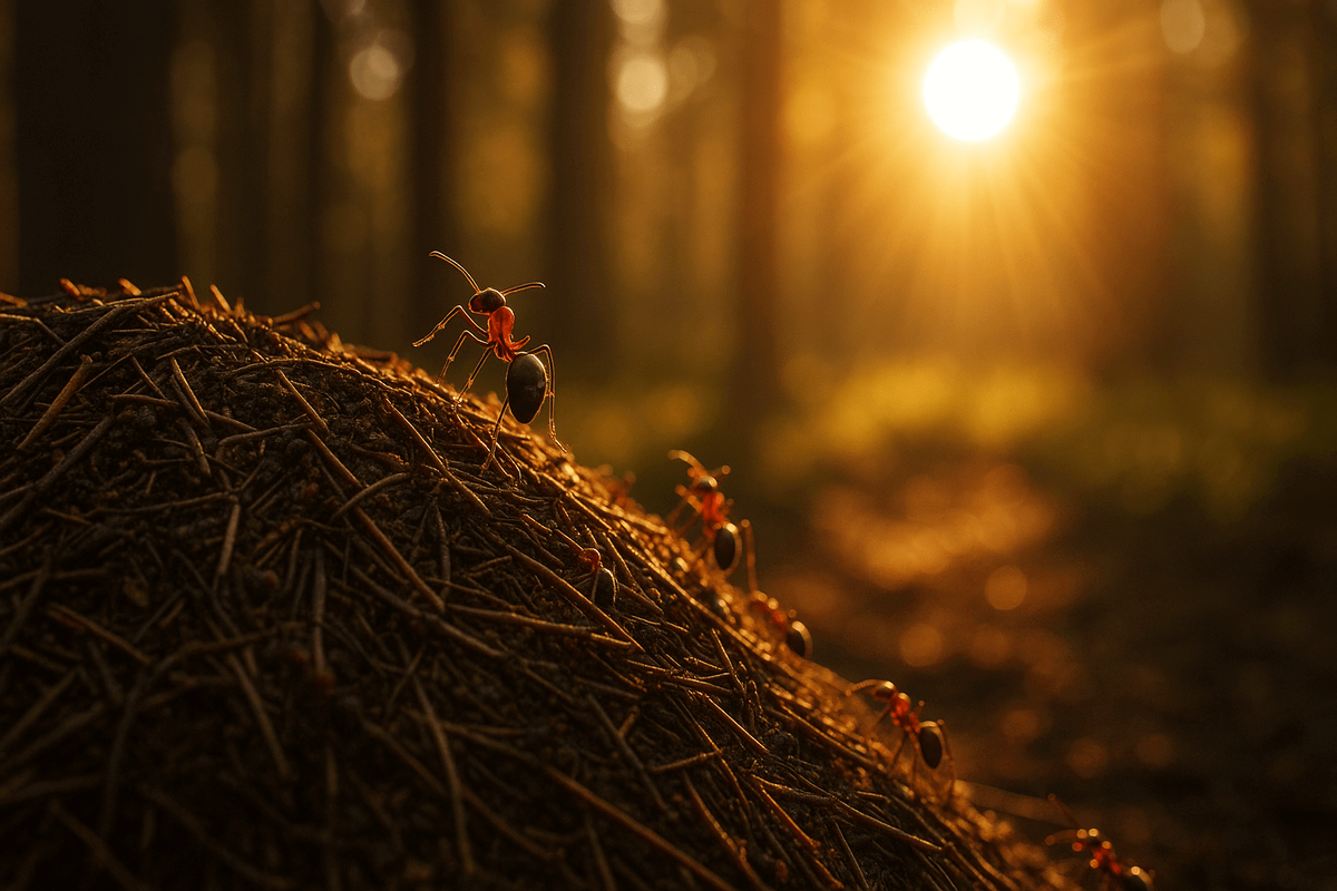    Систему вентиляции изобрели много миллионов лет назад — муравьи!