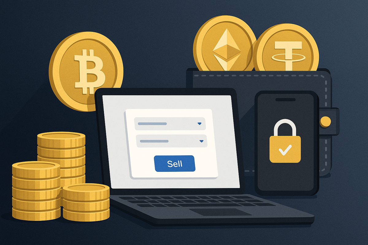 Криптообменник с офисом в городе