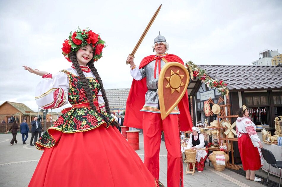    Союзное государство живёт многовековой дружбой наших народов. Фото: Telegram-канал Евгения Люлина