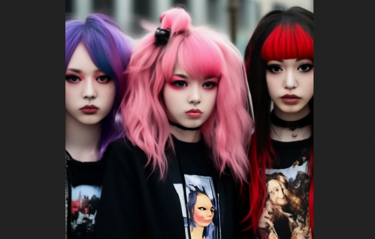 E-girls. Фото из открытого источника в Яндексе