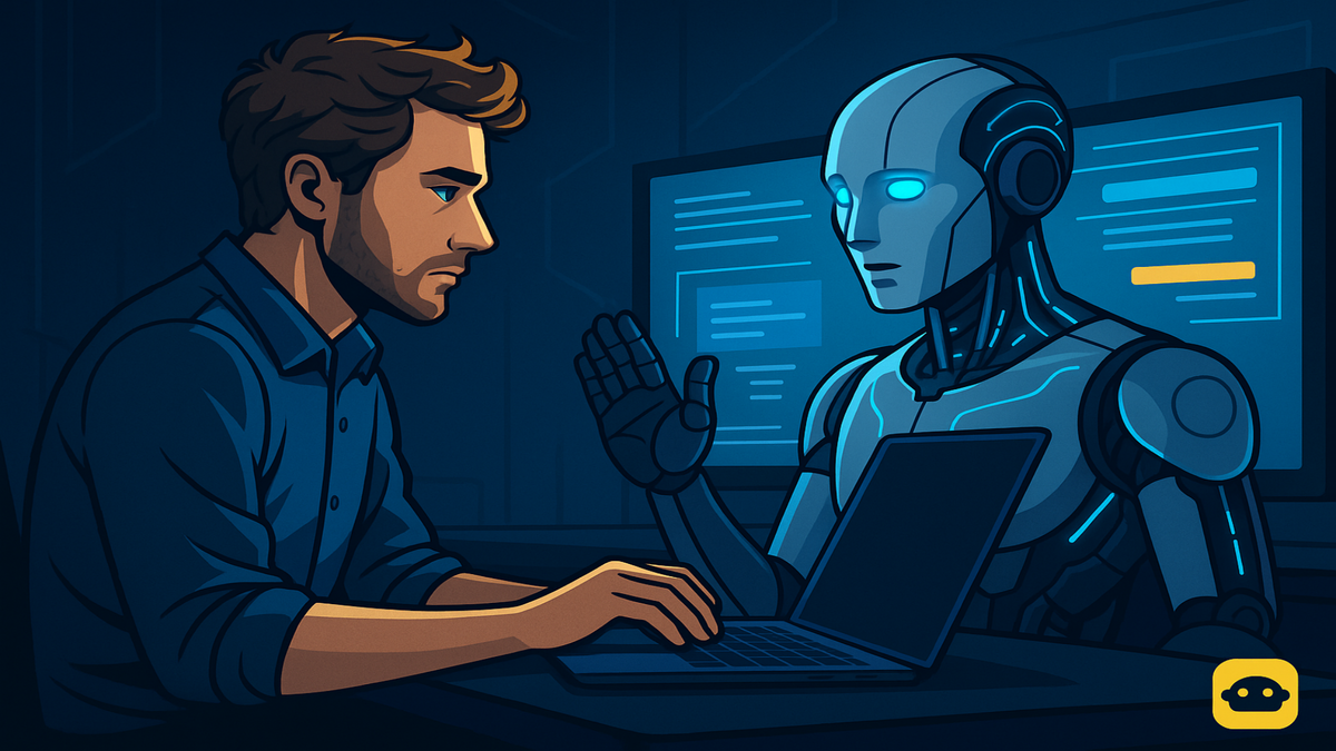 Человек работает с ИИ, а не боится его. Партнёрство, а не конкуренция