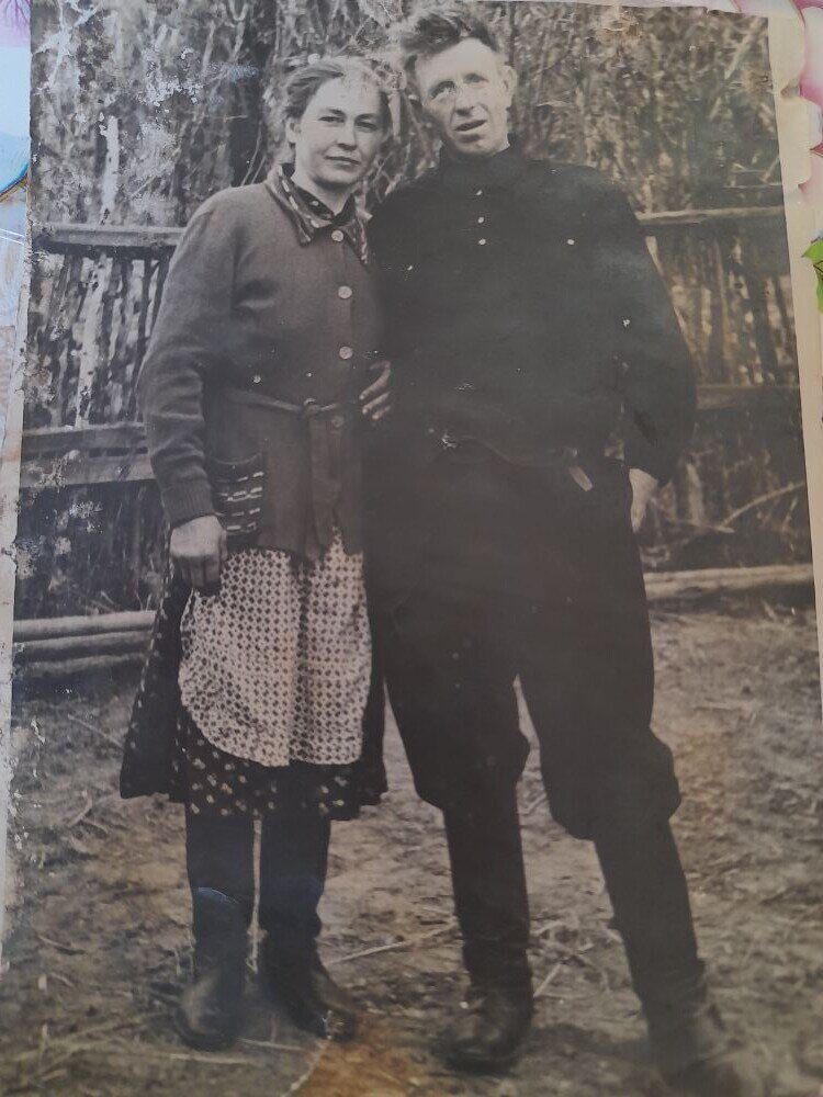 Конец 1940-х годов, Евсеенко Иван Стафанович и Анастасия Сергеевна