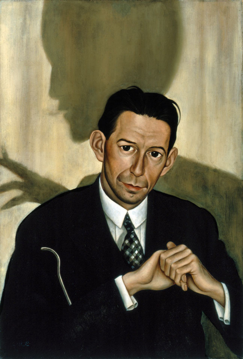 Кристиан Шад «Портрет доктора Хаустейна» (1928 г.)