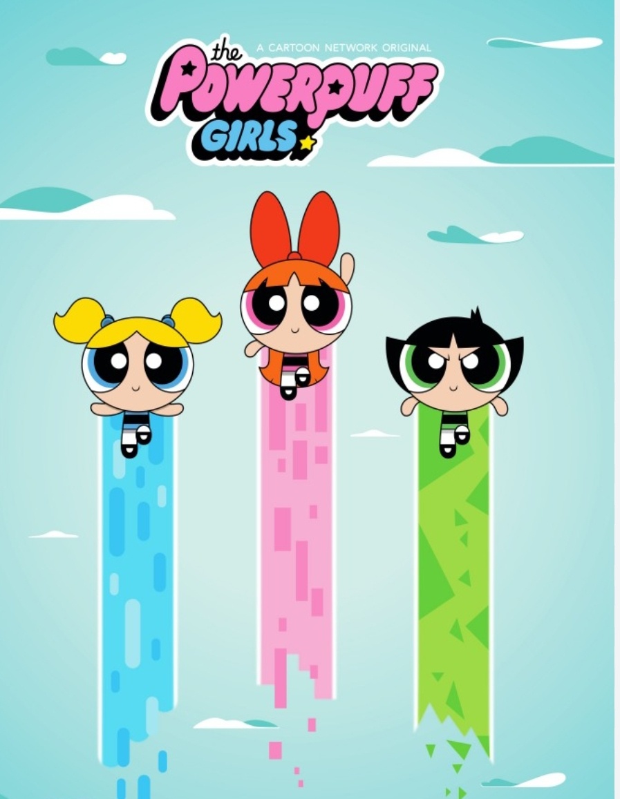 Три сестрёнки Powerpuff Girls