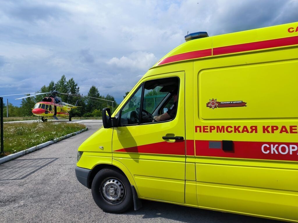    Новый вертолет санавиации начал полеты в Пермском крае
