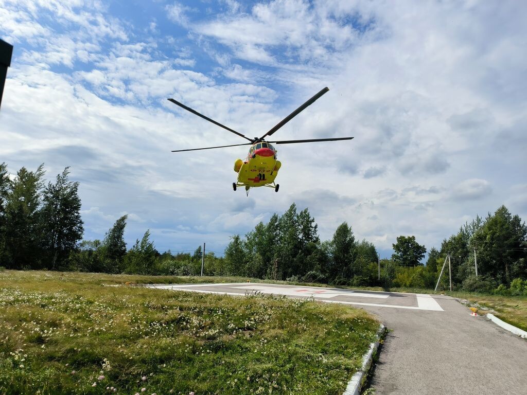   Новый вертолет санавиации начал полеты в Пермском крае