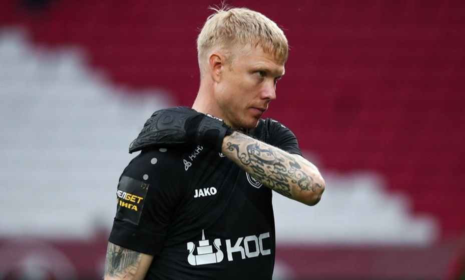    Вратарь "Рубина" Юрий Дюпин стал одним из героев матче с "Зенитом". Фото: ФК «Рубин»