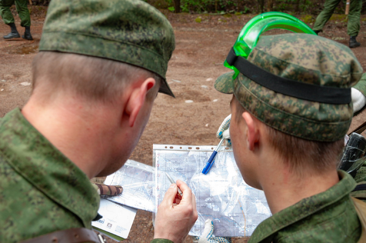 Определение коорднат противника на карте