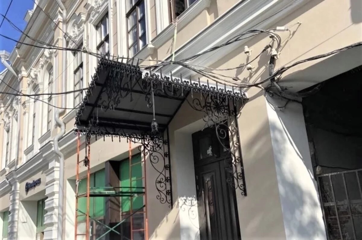   В Краснодаре восстановили памятник архитектуры в исторической части города