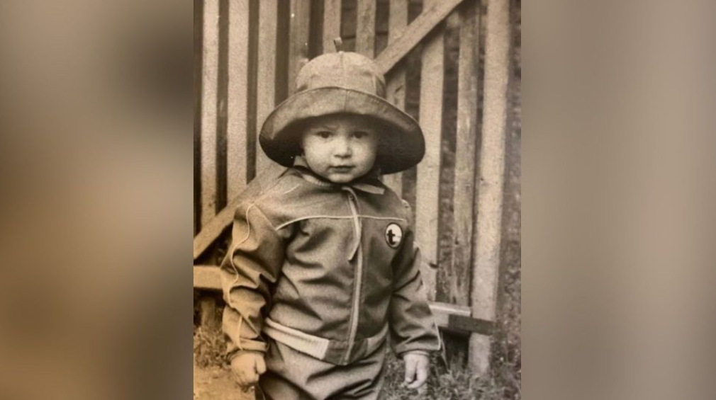 Павел Баршак в детстве