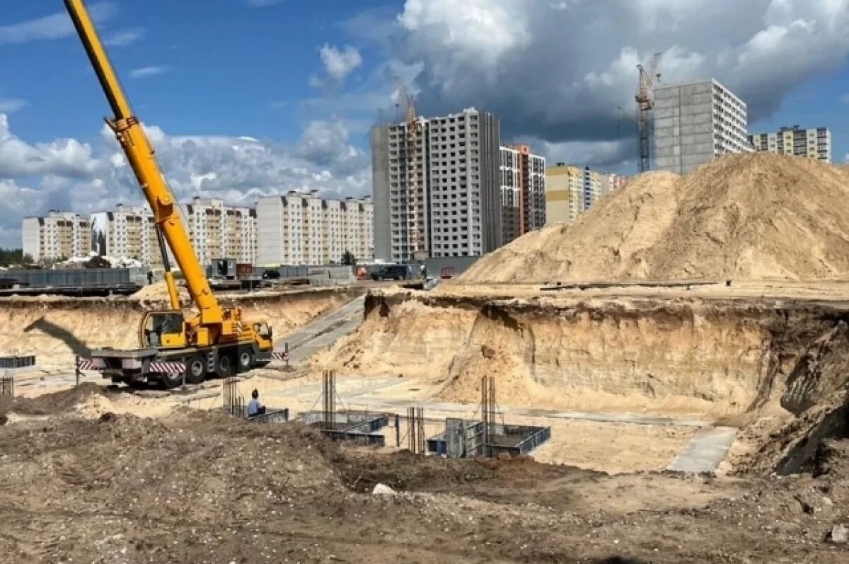    Началось строительство новой поликлиники в воронежском Боровом