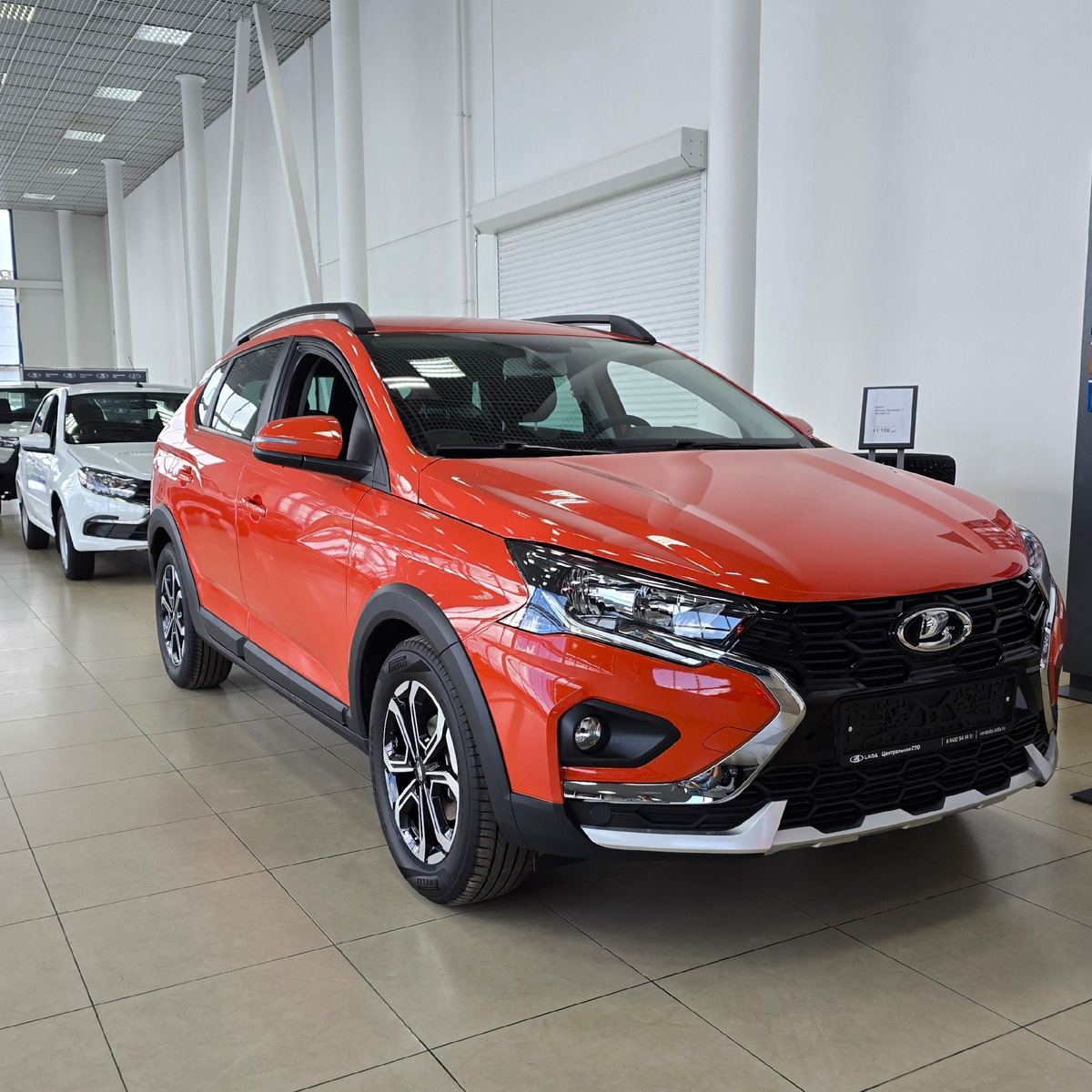 LADA Iskra SW Cross у ещё одного дилера Лада в Тольятти.