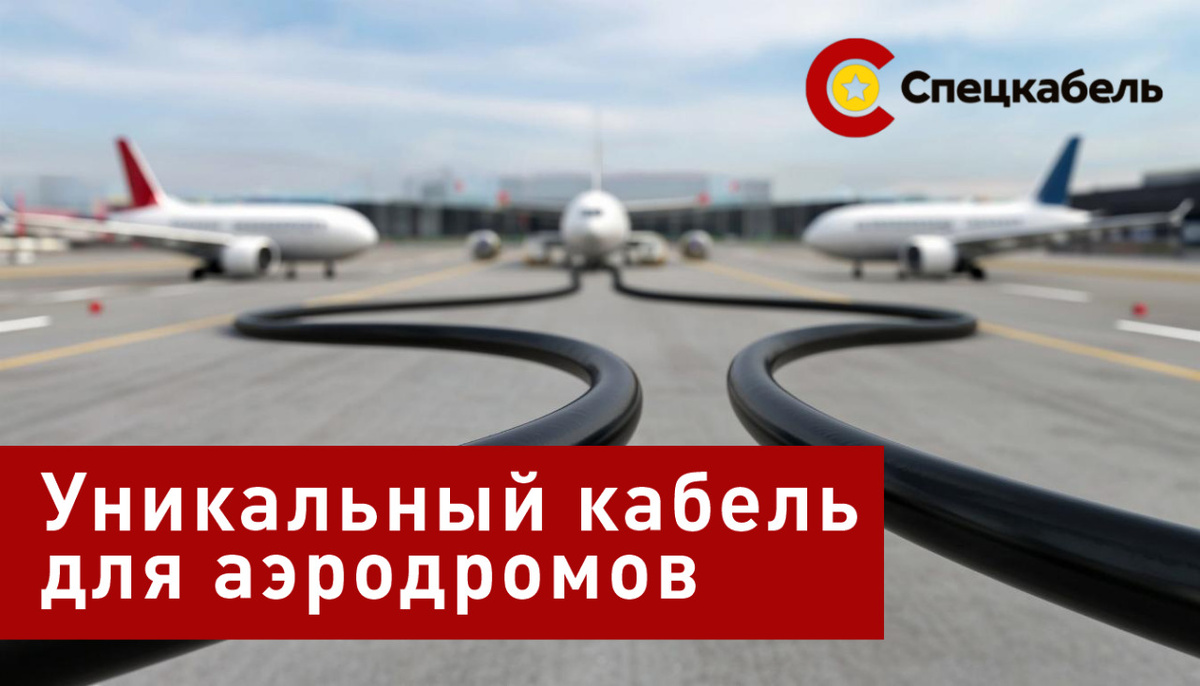  Инновационный комбинированный кабель для подключения информационных систем вдоль взлетно-посадочной полосы аэродрома