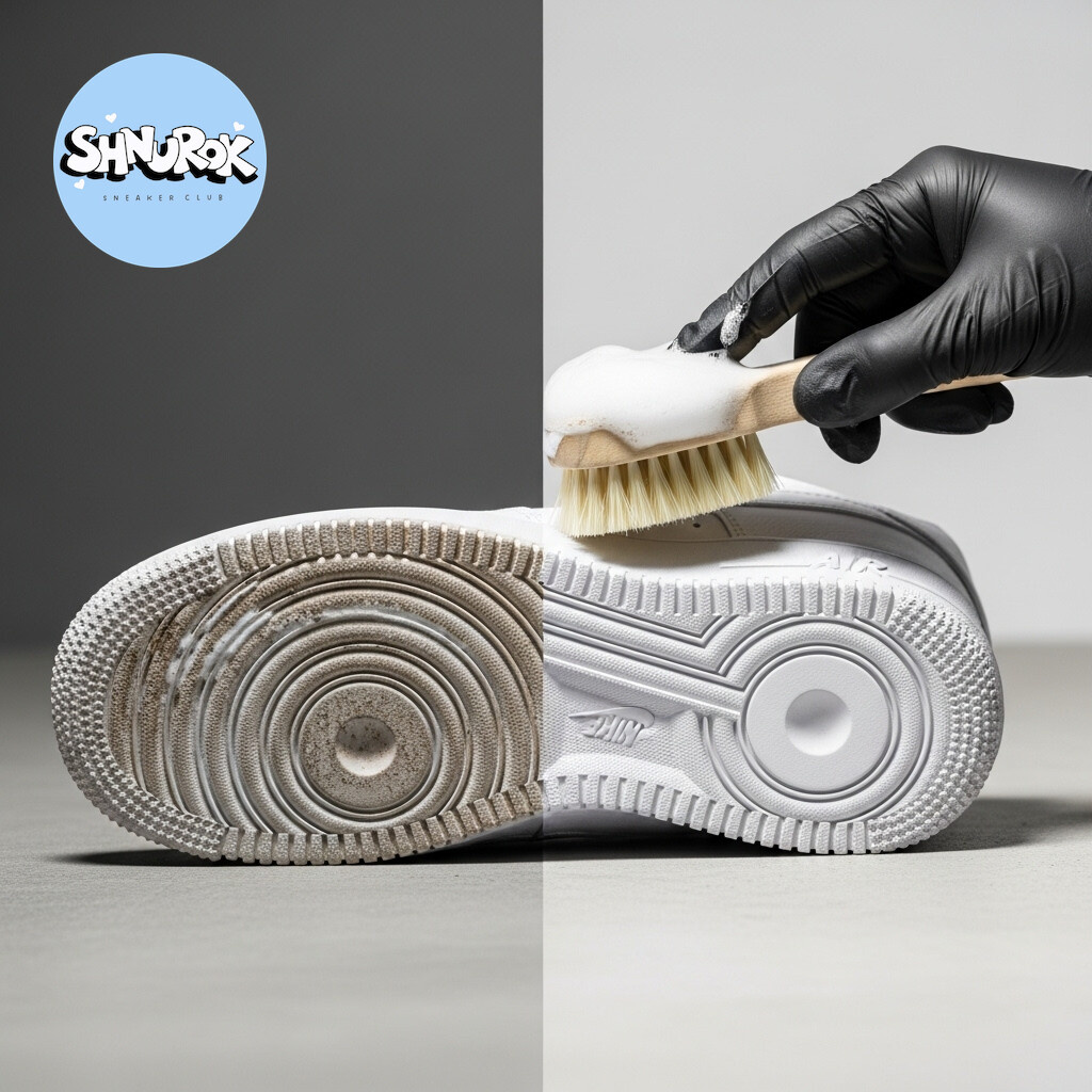 Правильная чистка вернет вашей подошве первозданный вид