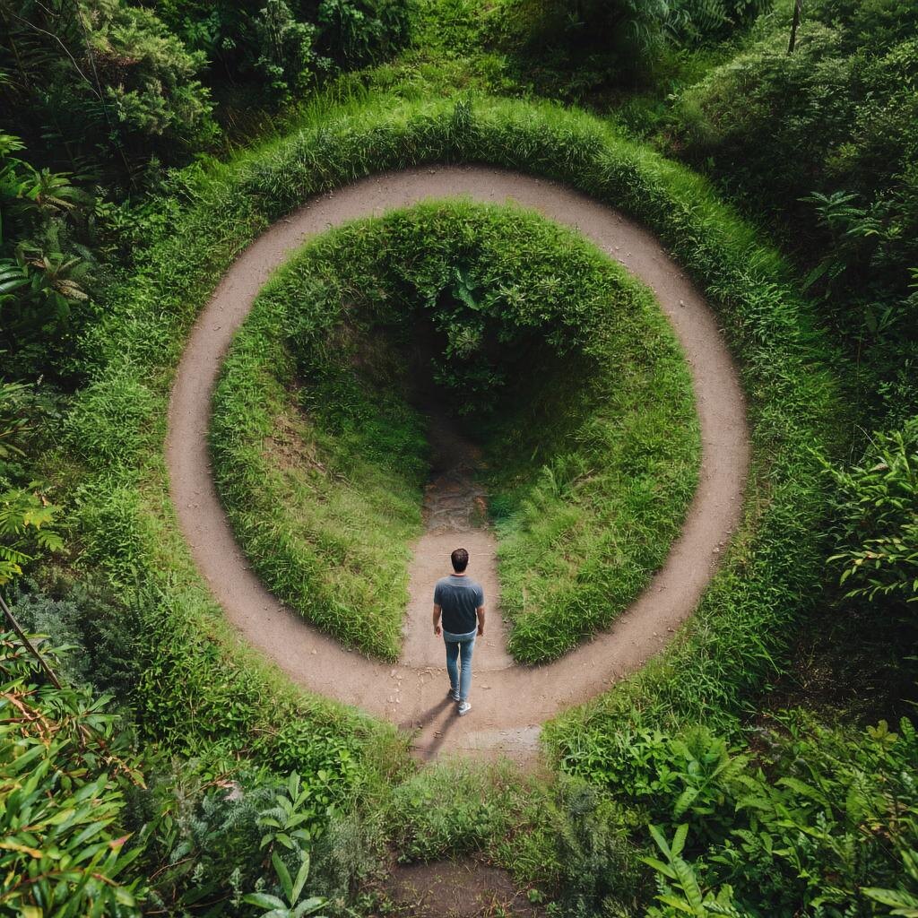 Замкнутый круг силы воли и прямой путь гипноза к бессознательному и новым привычкам