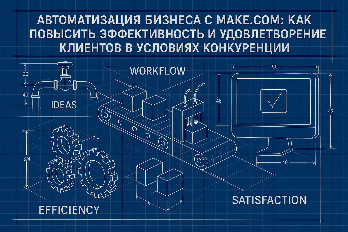    Make.com для автоматизации взаимодействия с клиентами в российских компаниях Цезариум