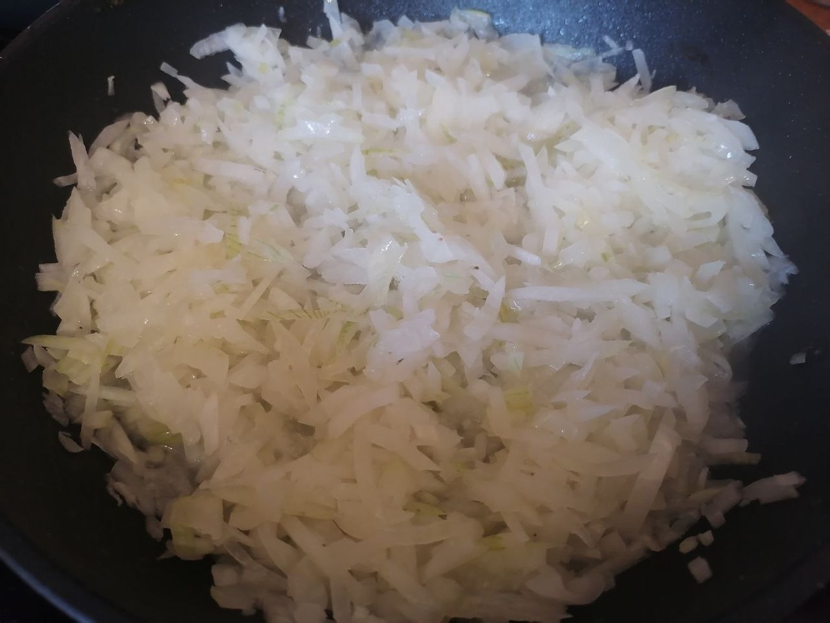 Поэтапные иллюстрации процесса приготовления запеченного паштета из печени. Фото автора