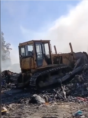    Скриншот из видео со страницы Олега Полякова