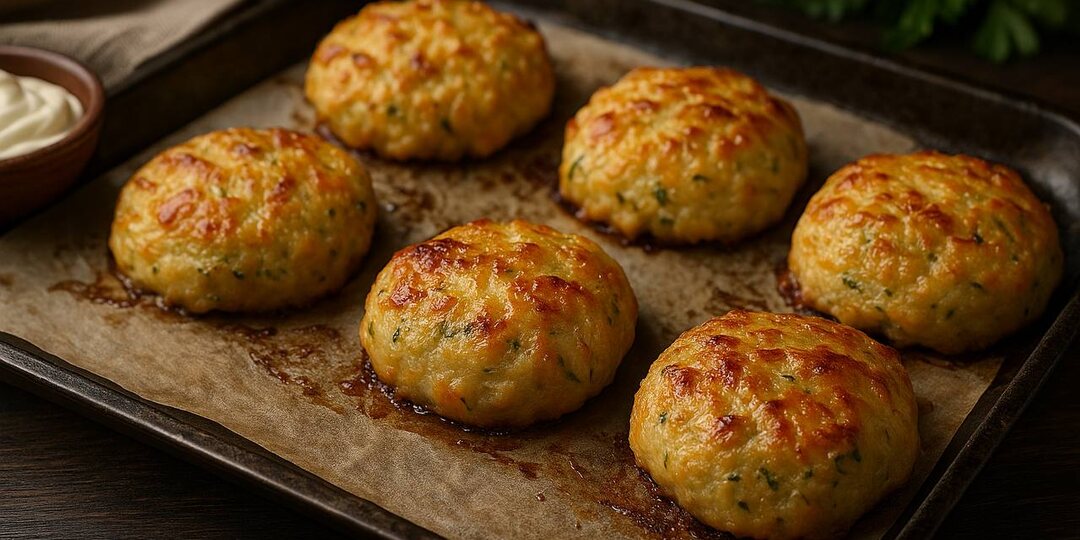 Любимые котлеты в духовке — с кабачком, сыром и хрустящей корочкой