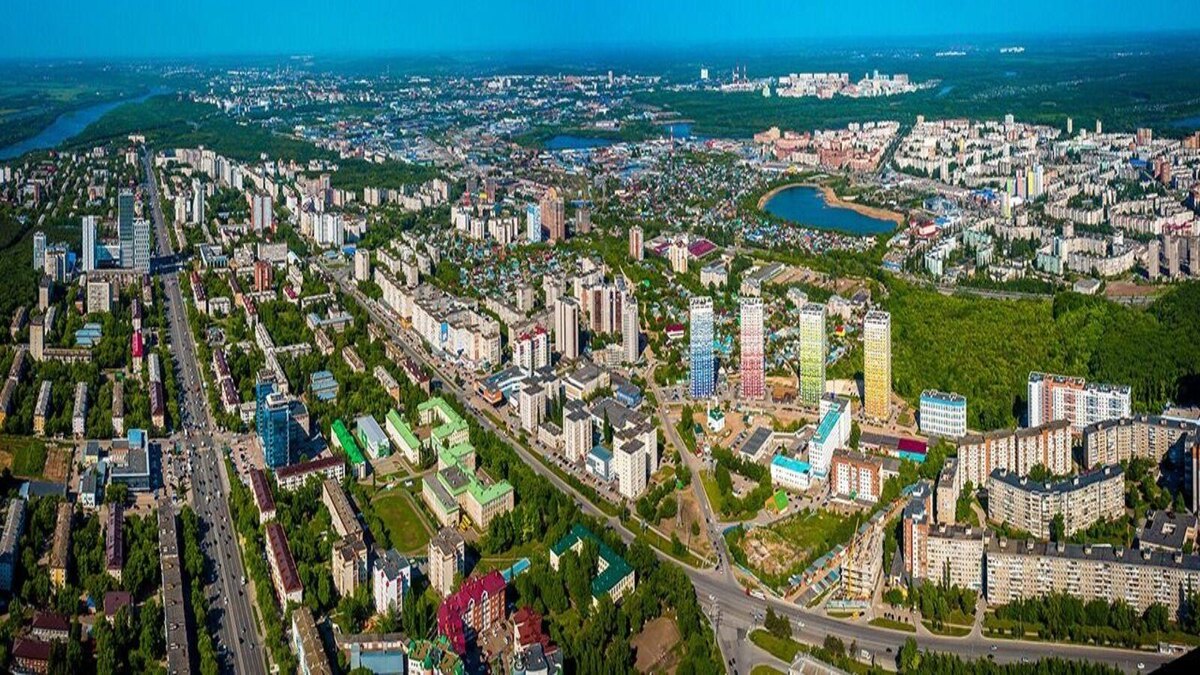 Виды Уфы
