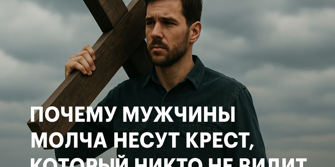 Почему мужчины молча несут крест, который никто не видит