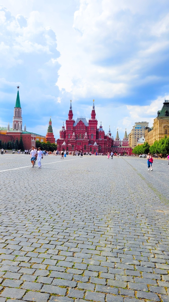 Красная площадь в Москве 