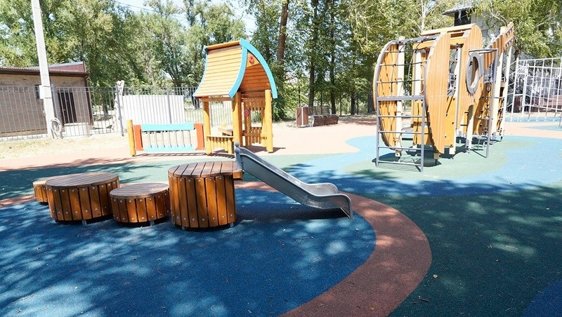    На Ставрополье продолжается благоустройство общественных пространств Фото: Правительство Ставропольского края