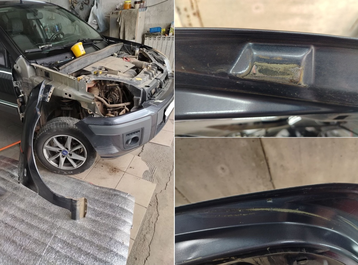 Частичная разборка и дефектовка