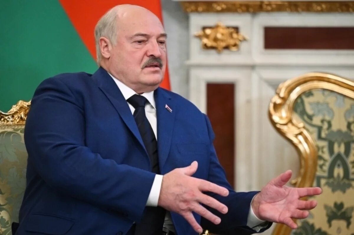    Лукашенко заявил, что в Белоруссии на всякий случай готовятся к войне