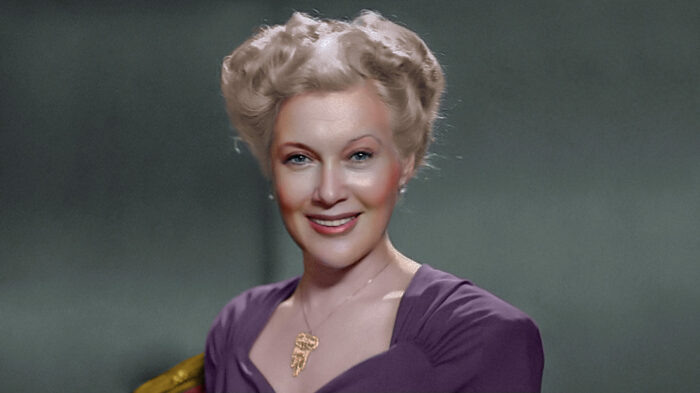 Советская актриса Любовь Орлова.