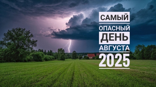 Самые опасный день августа 2025