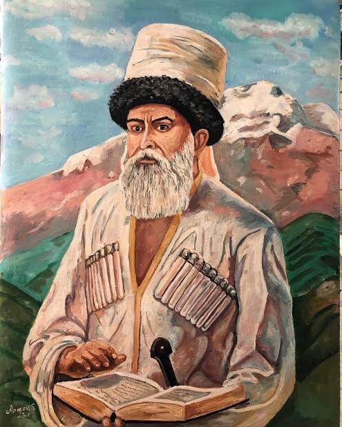 Шейх Мухаммад Ал Яраги. Художник Мелик Агабалаев. 