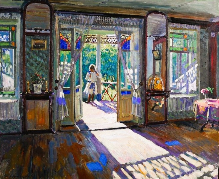 Сергей Виноградов "В доме" (1913)
