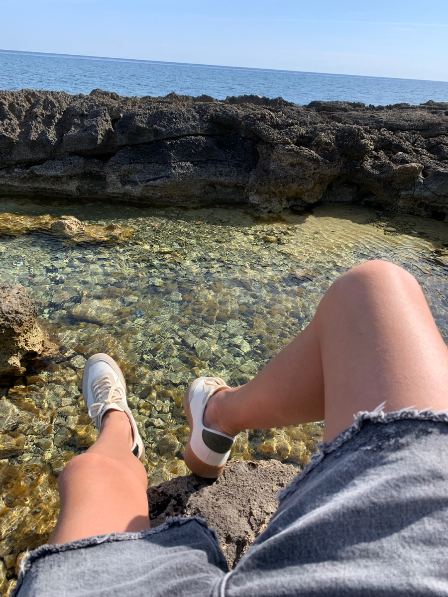 На берегу по пути на станцию Orsa 