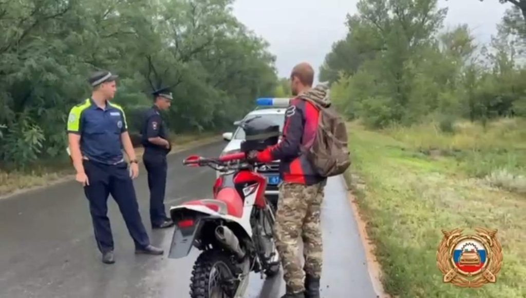   Стоп-кадр с видео региональной Госавтоинспекции. Галина Ященко